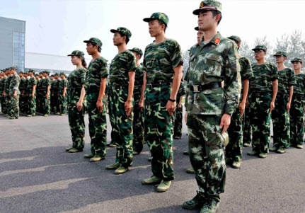 企業(yè)新員工軍事培訓
